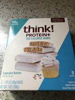 Cupcake batter protein & fiber bars, cupcake batter
