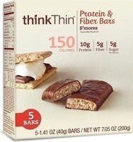S'Mores Protein & Fiber Bars