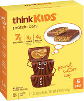 Think! kids peanut butter bars