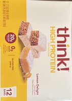 High Protein Lemon Delight protein bar
