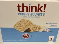 Think! CRISPY SQUARES Marshmallow Crunch