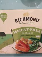 Meat free sausages