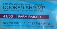 Cooked Shrimp