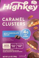 Milk Chocolate Pecan Caramel Clusters