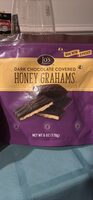 Dark Chocolate Covered Honey Grahams