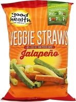 Good health jalapeno veggies straws