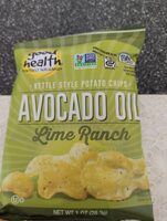 Avocado Oil Kettle Chips - Lime Ranch