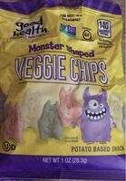 Monster shaped Veggie chips