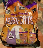 Monster Shaped Veggie Chips