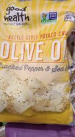 Olive Oil Kettle Chips - Cracked Pepper & Sea Salt
