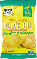 Kettle Style Potato Chips Olive Oil Sea Salt & Vinegar