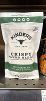 Crispy Panko Blend Seasoned Coating Mix Italian Herb With Garlic & Sea Salt