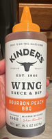 Wing Sauce & Dip Bourbon Peach BBQ