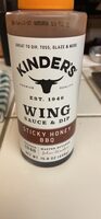 Wing Sauce & Dip Sticky Honey BBQ