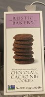 Chocolate Cacao Nib Cookies