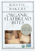 Organic Sourdough Flatbread bites