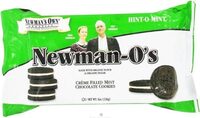 Organic mint creme cookie os ounces