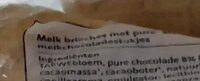 Melk brioches met pure melkchocoladestukjes