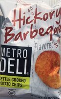 Metro Deli Kettle Cooked Potato Chips Hickory Barbeque
