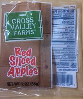 Red Sliced Apples
