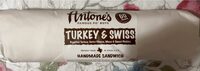 Turkey and Swiss Sandwich