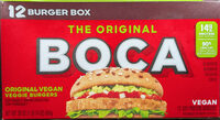 Original Vegan Veggie Burgers - 12 ct