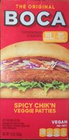 Spicy Chik'n Veggie Patties