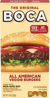 All american classic meatless burger