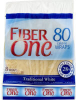 80 Calorie Wraps, Traditional White