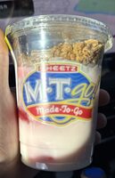 Strawberry and yogurt parfait