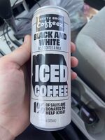 Black And White Iced Coffee