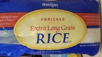 Extra long grain rice - white