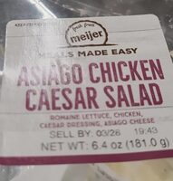 Asiago Chicken Ceaser Salad