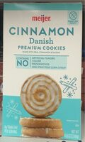 Cinnamon danish premium cookies