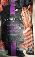 Wild caught ahi tuna steaks