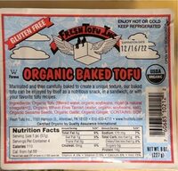 Organic Baked Tofu
