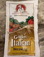Golden italian dressing
