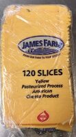 Yellow Pasturized Process American Cheese Product