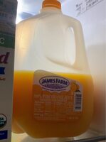 100% pure orange juice