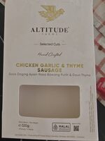 Chicken & Garlic Thyme Sausages