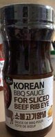 Korean bbq sauce for sliced beef rib eye