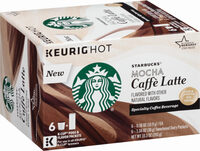 Mocha caffe latte specialty coffee beverage k cup pods