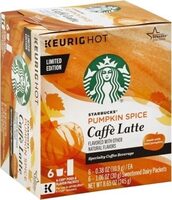Specialty Coffee Beverage, Pumpkin Spice, Caffe Latte