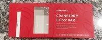 Cranberry Bliss Bar