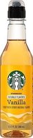 Naturally flavored Vanilla Syrup