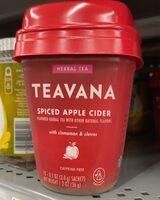 Spiced Apple Cider with cinnamon & cloves