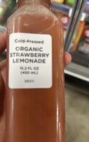 Cold pressed strawberry lemonade