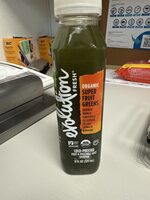 Organic Super Fruit Greens Cold-Pressed Fruit & Vegetable Juice Smoothie