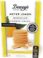 Dewey s bakery meyer lemon moravian cookie thins