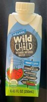 Organic wild child vitamin infused water beverage
